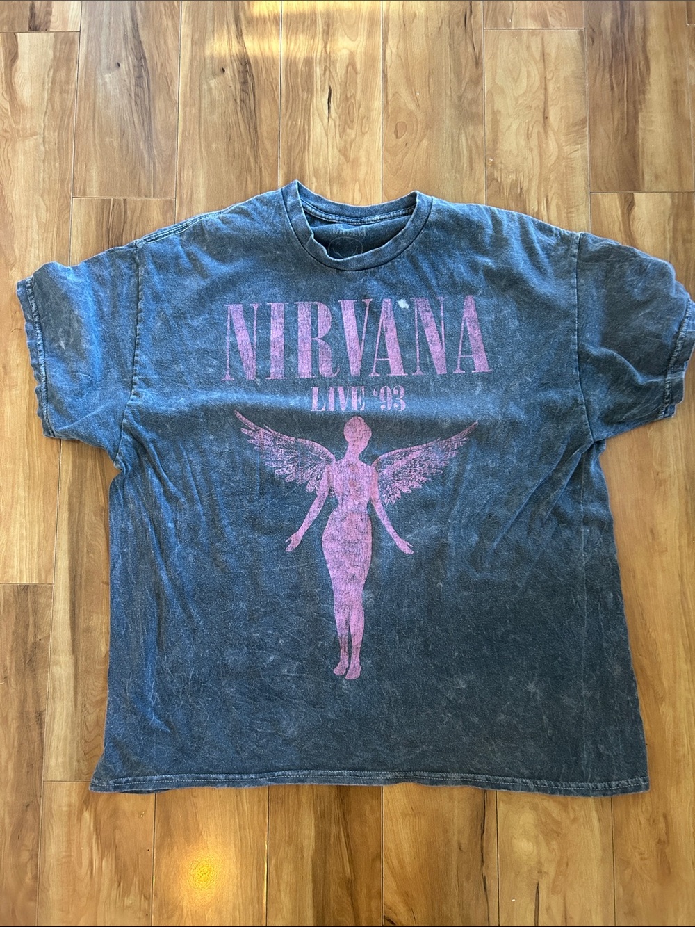 Nirvana concert tee - 1x - in utero